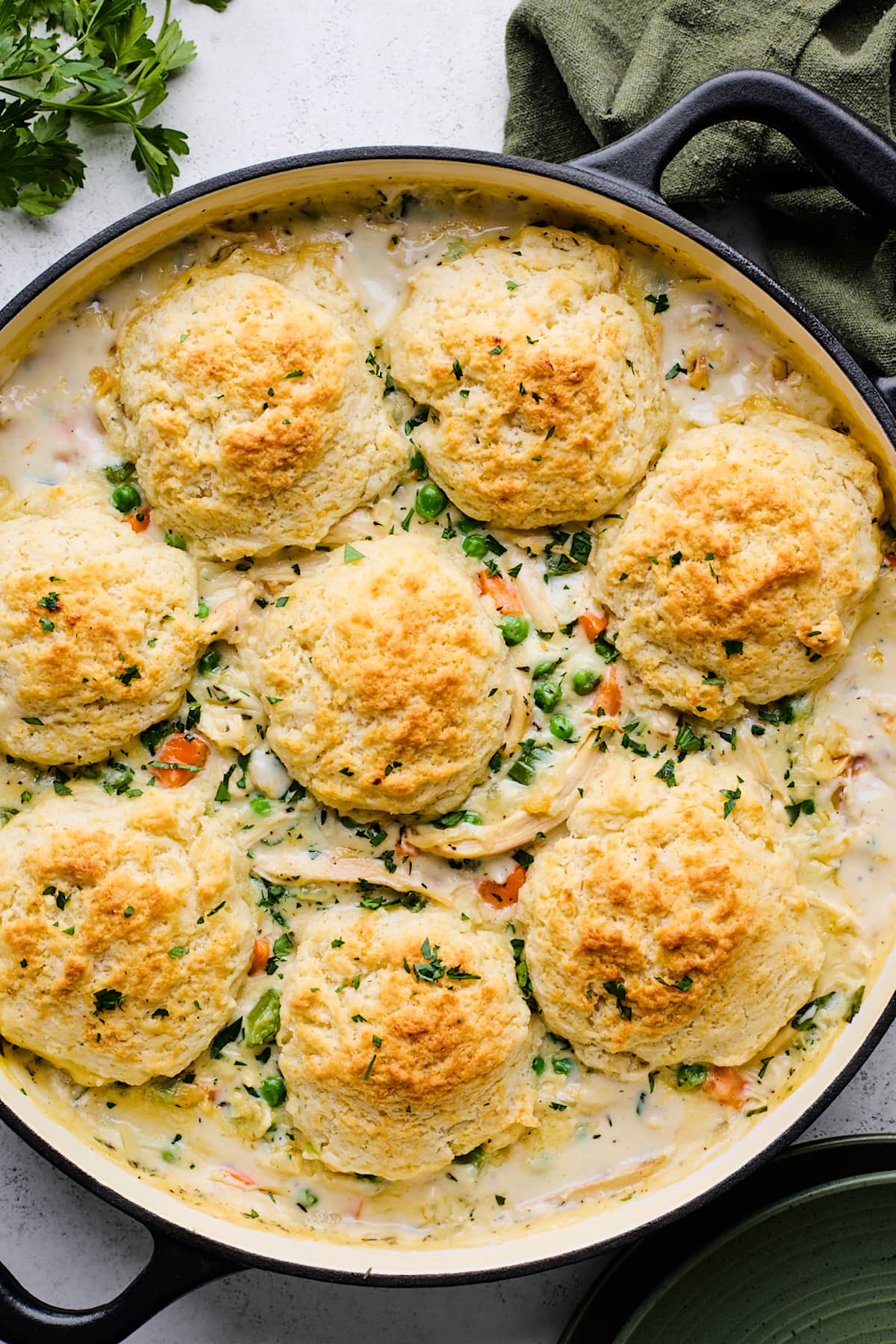 Chicken Pot Pie Perfection: Why Biscuits Beat Pie Crust