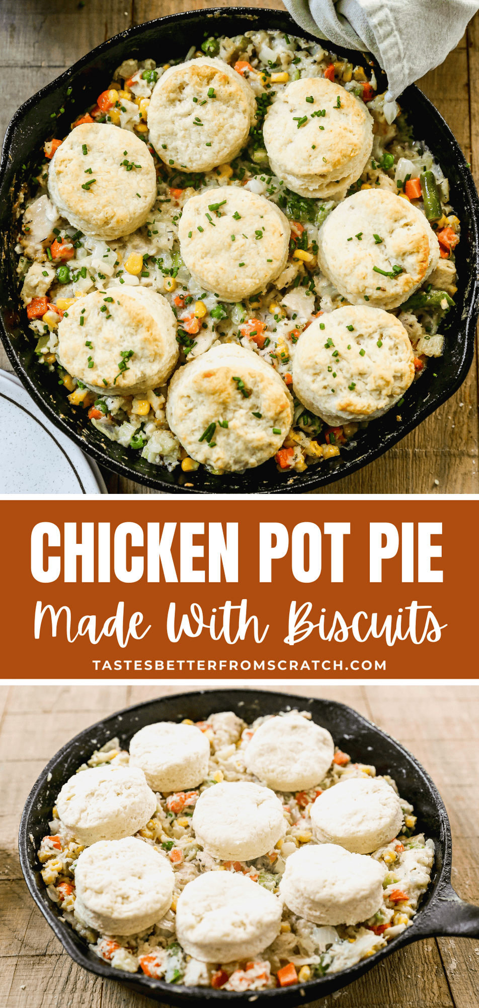 Master Flaky Biscuits for the Best Chicken Pot Pie Recipe